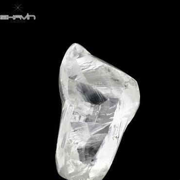 0.98 CT Rough Shape Natural Diamond White Color VS2 Clarity (7.90 MM)
