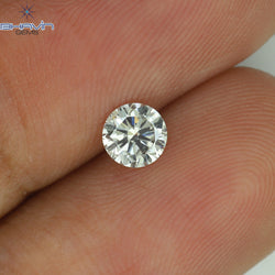 0.30 CT Round Shape Natural Loose Diamond White Color VS2 Clarity (4.29 MM)