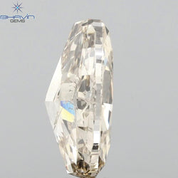 1.01 CT Oval Shape Natural Diamond Brown Color I1 Clarity (7.60 MM)