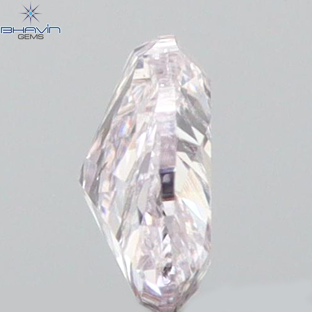 0.11 CT Heart Shape Natural Diamond Pink Color SI2 Clarity (3.00 MM)
