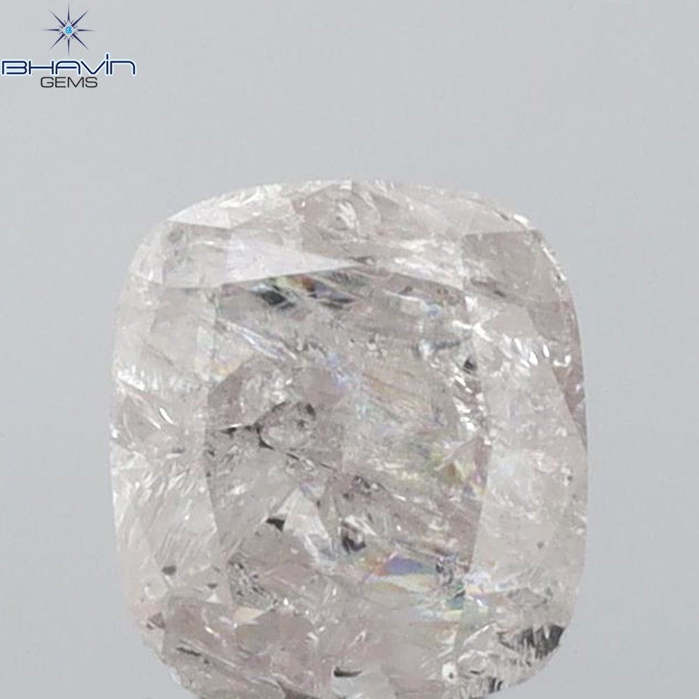 0.05 CT クッションシェイプ 天然ダイヤモンド ピンクカラー VS2 クラリティ (2.28 MM)