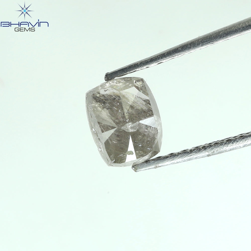 1.05 CT Cushion Shape Natural Diamond Pink Color I3 Clarity (6.08 MM)