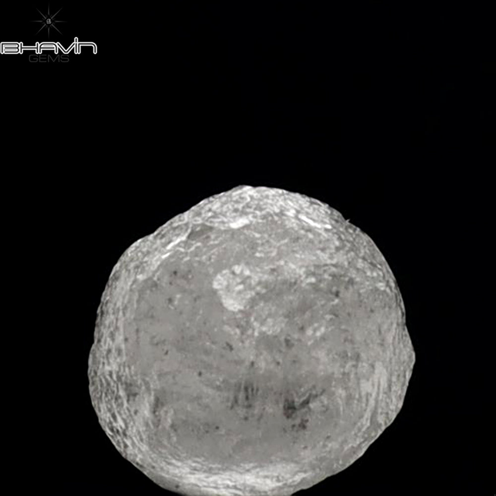 1.58 CT Rough Shape Natural Diamond White Color I3 Clarity (5.55 MM)