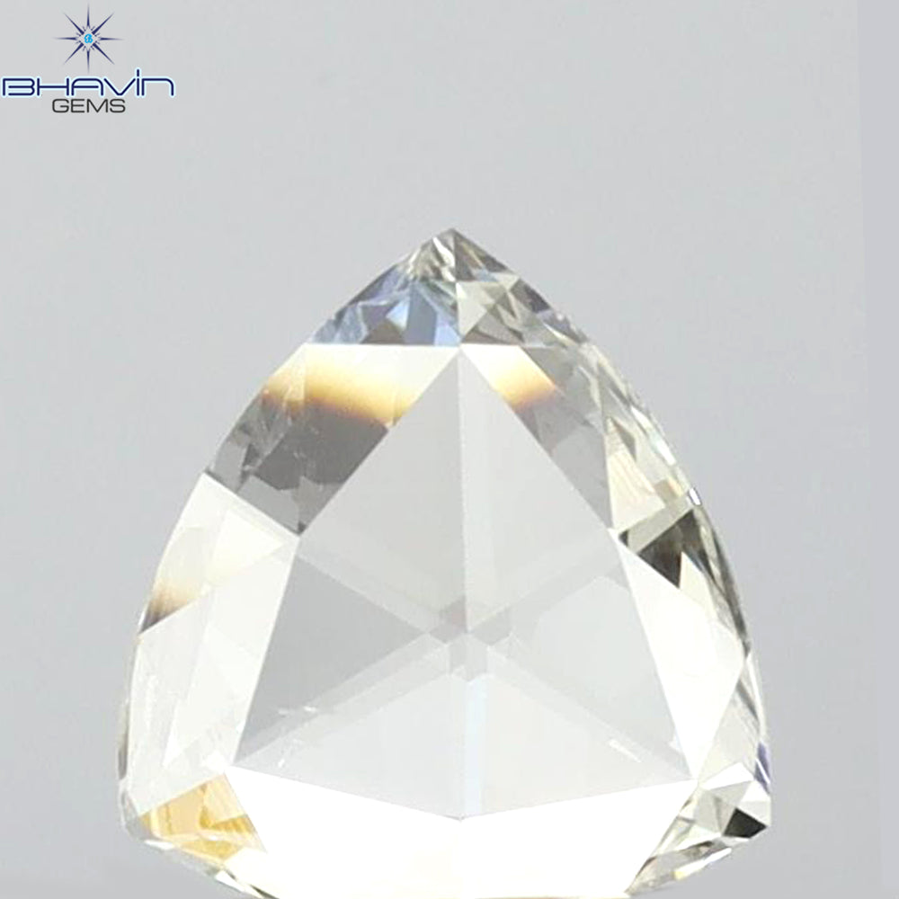 0.12 CT トライアングル シェイプ ナチュラル ダイヤモンド グリーン カラー SI2 クラリティ (3.44 MM)