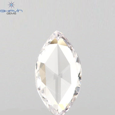 0.08 CT Marquise Shape Natural Loose Diamond Pink Color VS2 Clarity (4.50 MM)