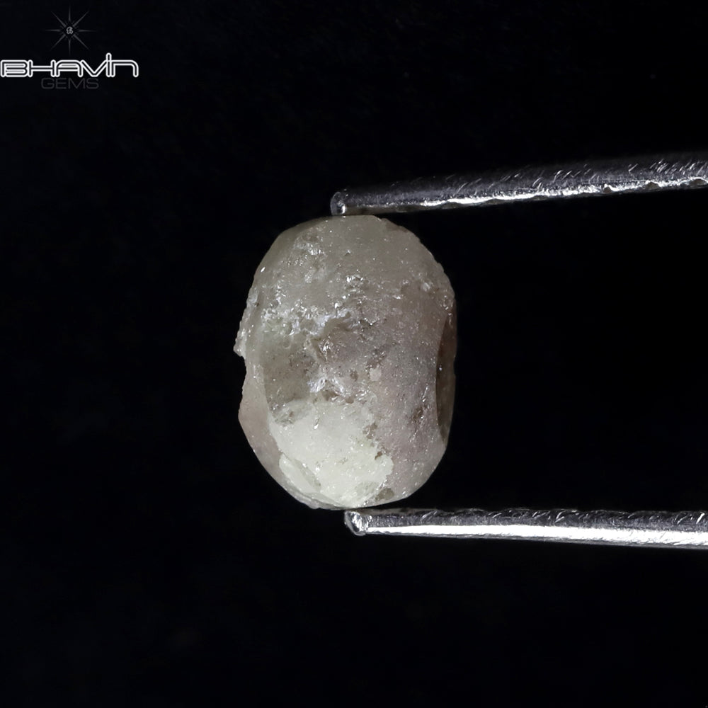 0.79 CT Uncut Shape White Natural Loose Diamond I3 Clarity (5.58 MM)