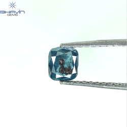 0.43 CT Cushion Diamond Natural Diamond Blue Diamond Clarity I3 (4.67 MM)