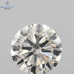 0.30 CT Round Shape Natural Loose Diamond White Color VS2 Clarity (4.29 MM)