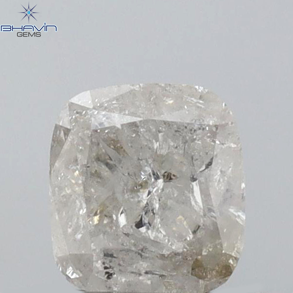 0.05 CT クッションシェイプ 天然ダイヤモンド ピンクカラー VS2 クラリティ (2.28 MM)