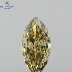 0.58 CT Marquise Shape Natural Loose Diamond Grey Color VS2 Clarity (7.78 MM)