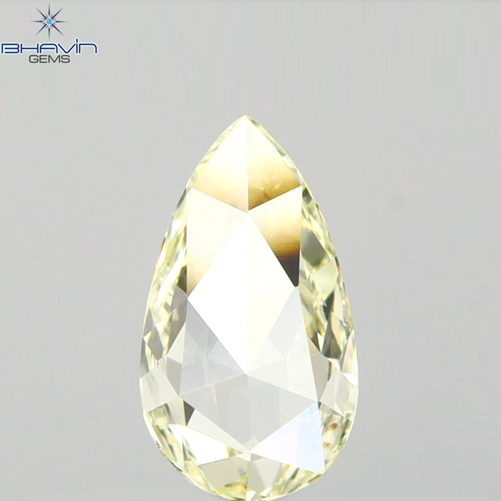 0.23 CT Pear Shape Natural Diamond White Color VS1 Clarity (6.27 MM)