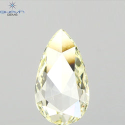 0.23 CT Pear Shape Natural Diamond White Color VS1 Clarity (6.27 MM)