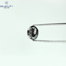 1.25 CT Oval Shape Natural Diamond Salt And Papper Color I3 Clarity (6.81 MM)