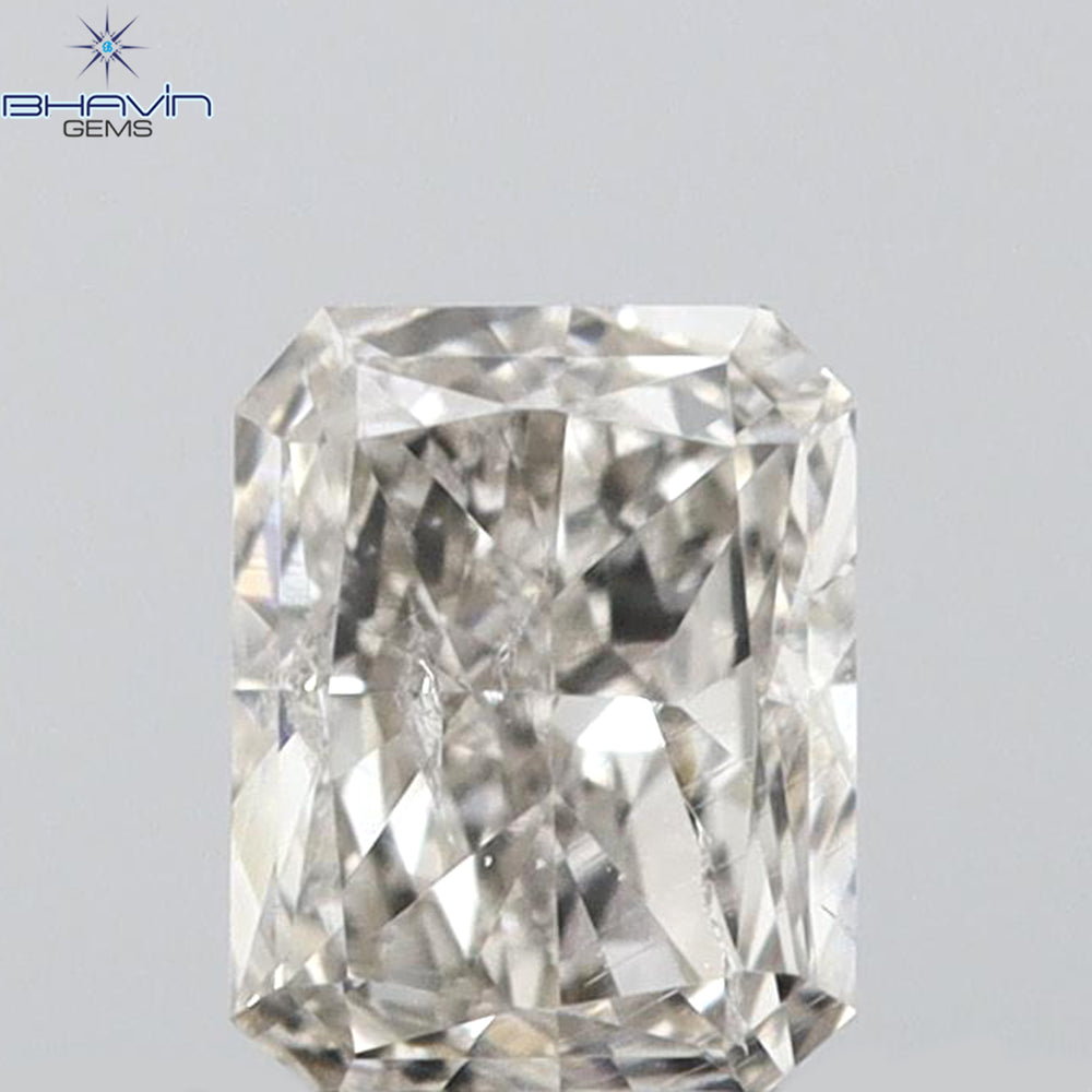 0.16 CT Radiant Shape Natural Diamond Pink Color SI1 Clarity (3.58 MM)