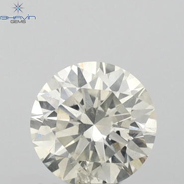 0.40 CT Round Shape Natural Loose Diamond White Color SI2 Clarity (4.68 MM)
