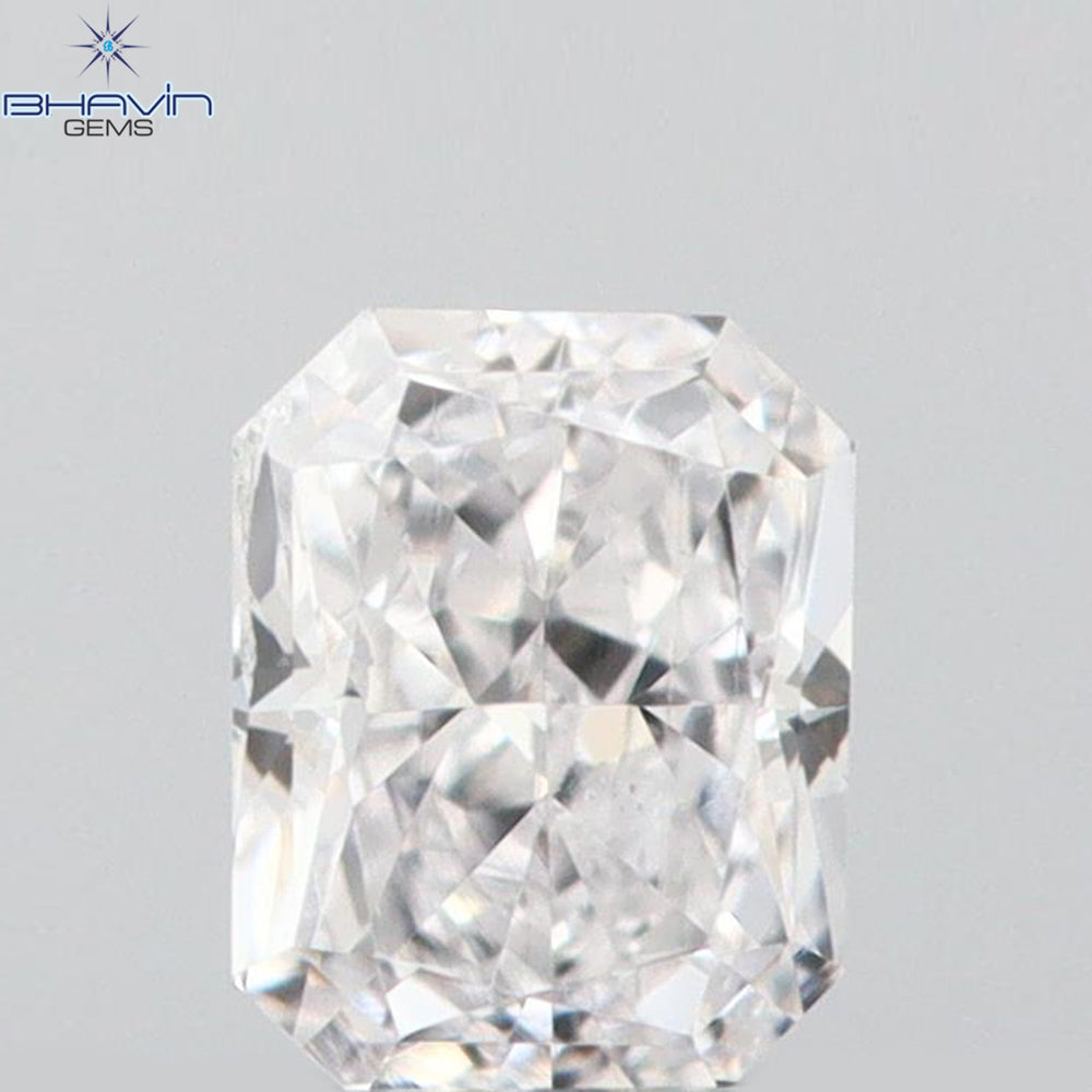 0.08 CT ラディアント シェイプ ナチュラル ダイヤモンド ピンク色 SI2 クラリティ (2.38 MM)