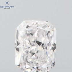 0.14 CT Radiant Shape Natural Diamond Pink Color SI1 Clarity (3.27 MM)