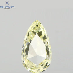 0.23 CT Pear Shape Natural Diamond White Color VS1 Clarity (6.27 MM)