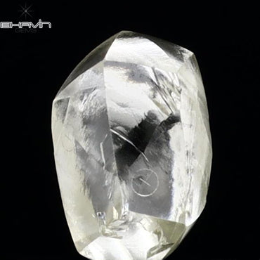 1.02 CT Rough Shape Natural Diamond White Color VS2 Clarity (6.54 MM)