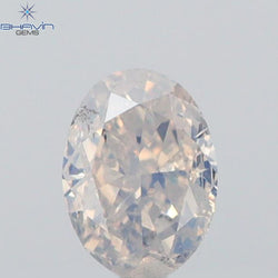 0.19 CT Oval Shape Natural Diamond White Color SI2 Clarity (3.88 MM)