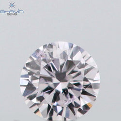 0.03 CT Round Shape Natural Diamond Pink Color VS2 Clarity (1.73 MM)