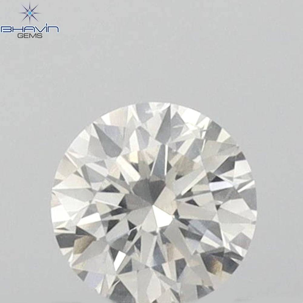 0.25 CT Round Shape Natural Loose Diamond White Color SI1 Clarity (4.04 MM)