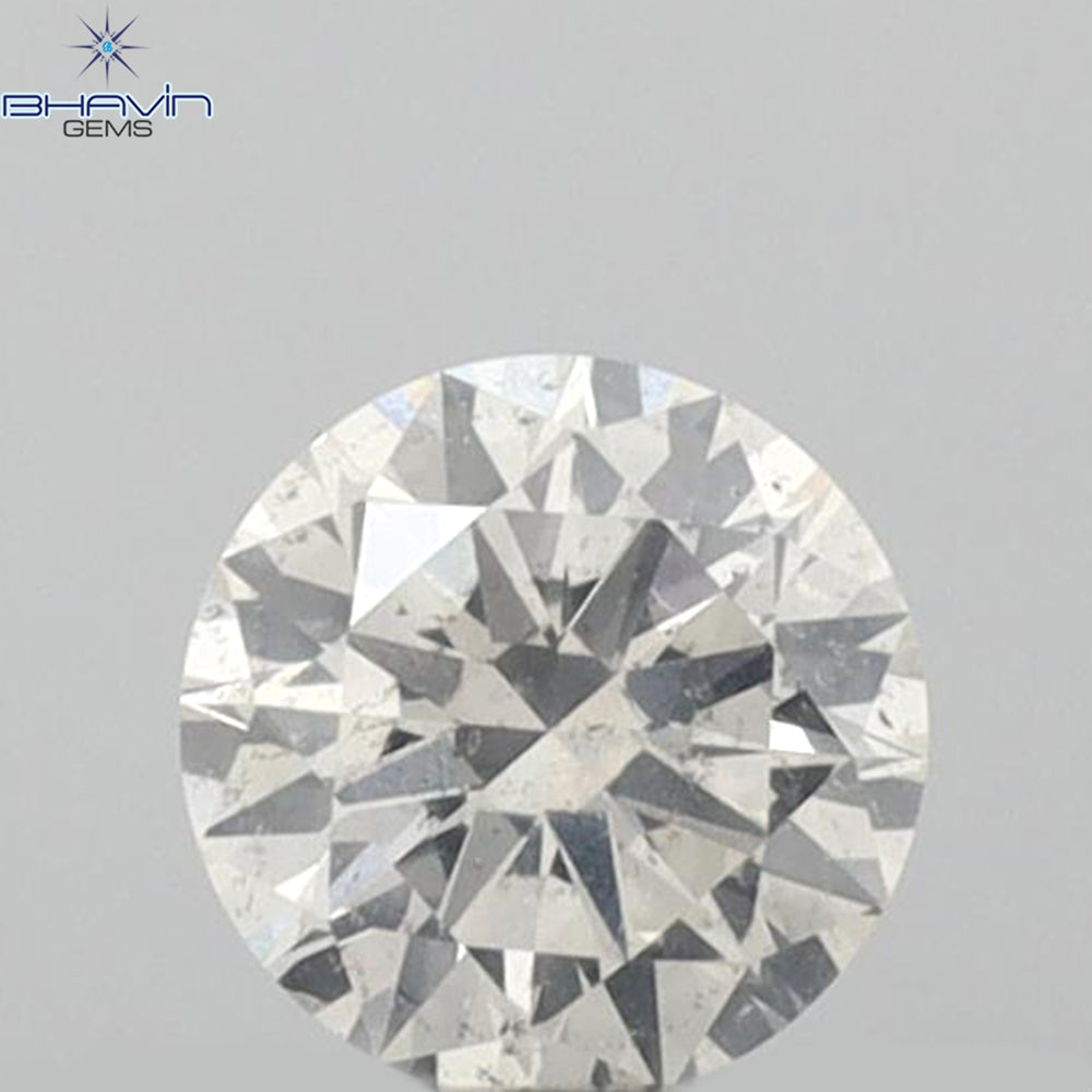 0.29 CT Round Shape Natural Loose Diamond White Color SI1 Clarity (4.27 MM)