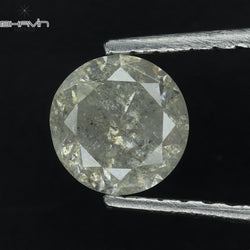 0.60 CT Round Shape Natural Loose Diamond White Color I3 Clarity (5.26 MM)
