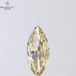 1.02 CT Marquise Shape Natural Diamond Yellow Color SI2 Clarity (11.06 MM)