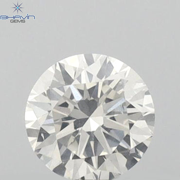 0.30 CT Round Shape Natural Loose Diamond White Color VS2 Clarity (4.22 MM)