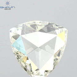 0.35 CT Triangle Shape Natural Diamond White Color SI1 Clarity (6.05 MM)