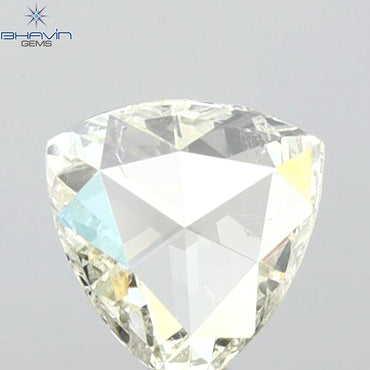 0.35 CT Triangle Shape Natural Diamond White Color SI1 Clarity (6.05 MM)