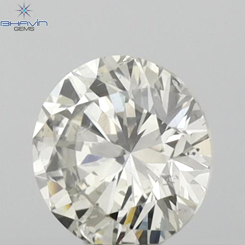 0.40 CT Round Shape Natural Loose Diamond White Color SI1 Clarity (4.73 MM)