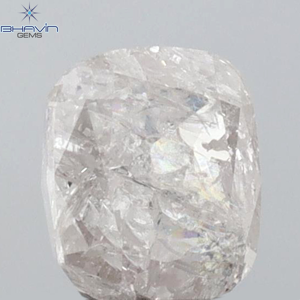 0.05 CT クッションシェイプ 天然ダイヤモンド ピンクカラー VS2 クラリティ (2.28 MM)