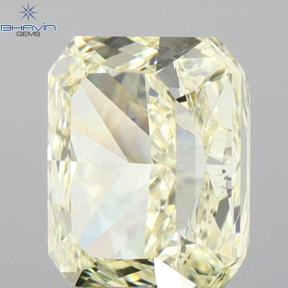 GIA Certified 1.35 CT Radiant Shape Natural Diamond Y to Z Range Color VS1 Clarity (6.48 MM)