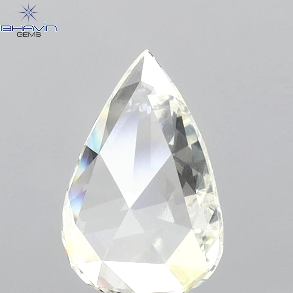 0.80 CT Pear Shape Natural Diamond White Color VS1 Clarity (8.65 MM)