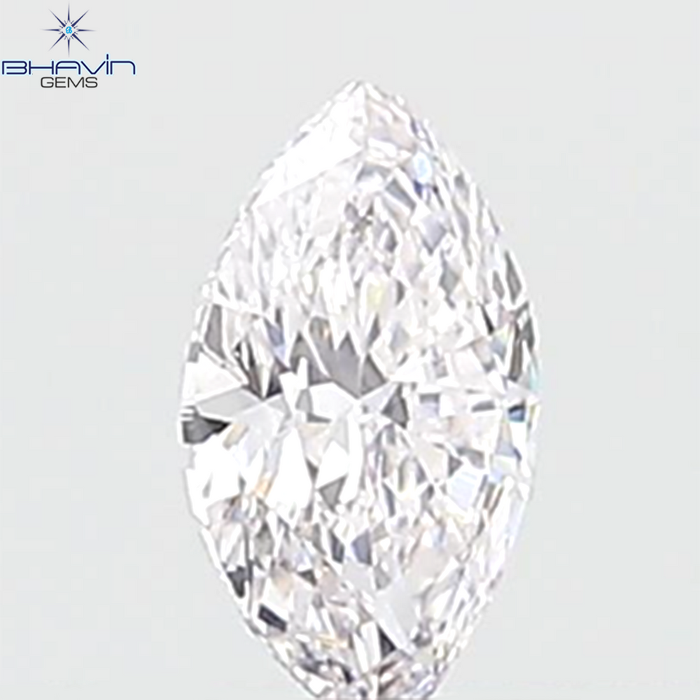 GIA Certified 0.27 CT Marquise Diamond Pink Color Natural Loose Diamond VS1 Clarity (6.02 MM)