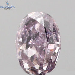0.05 CT Oval Shape Natural Diamond Pink Color SI1 Clarity (2.48 MM)