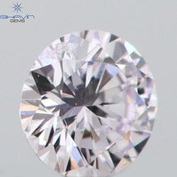 0.03 CT Round Shape Natural Diamond Pink Color VS2 Clarity (1.73 MM)