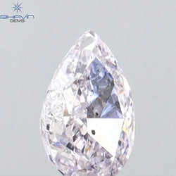 GIA Certified 0.25 CT Pear Diamond Pink Color Natural Loose Diamond (5.03 MM)