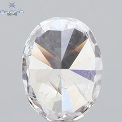 0.12 CT Oval Shape Natural Diamond Pink Color SI1 Clarity (3.50 MM)