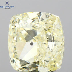 GIA Certified 2.01 CT Cushion Diamond Y To Z Color Natural Diamond SI2 Clarity (6.96 MM)