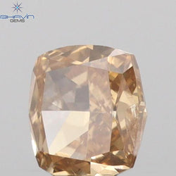 0.11 CT Cushion Shape Natural Diamond Pink Color SI1 Clarity (2.90 MM)