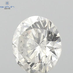 0.29 CT Round Shape Natural Loose Diamond White Color SI1 Clarity (4.27 MM)