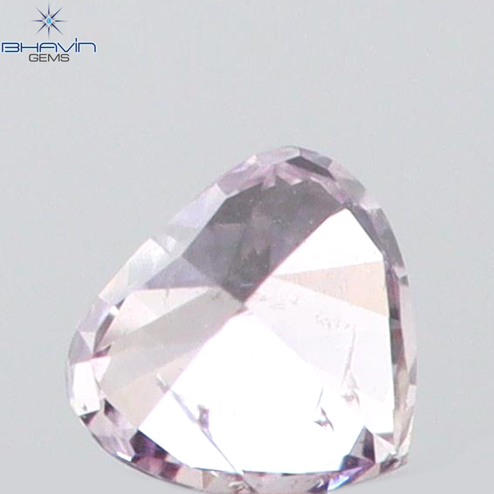 0.04 CT Heart Shape Natural Diamond Pink Color SI2 Clarity (2.05 MM)
