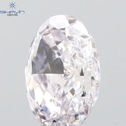 0.08 CT Oval Shape Natural Diamond Pink Color SI1 Clarity (3.32 MM)