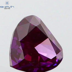 0.06 CT Heart Shape Enhanced Pink Color Natural Loose Diamond VS2 Clarity (2.02 MM)