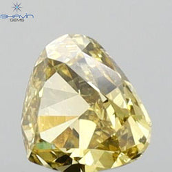 0.15 CT Heart Shape Natural Diamond Green (Chameleon) Color VS1 Clarity (3.53 MM)