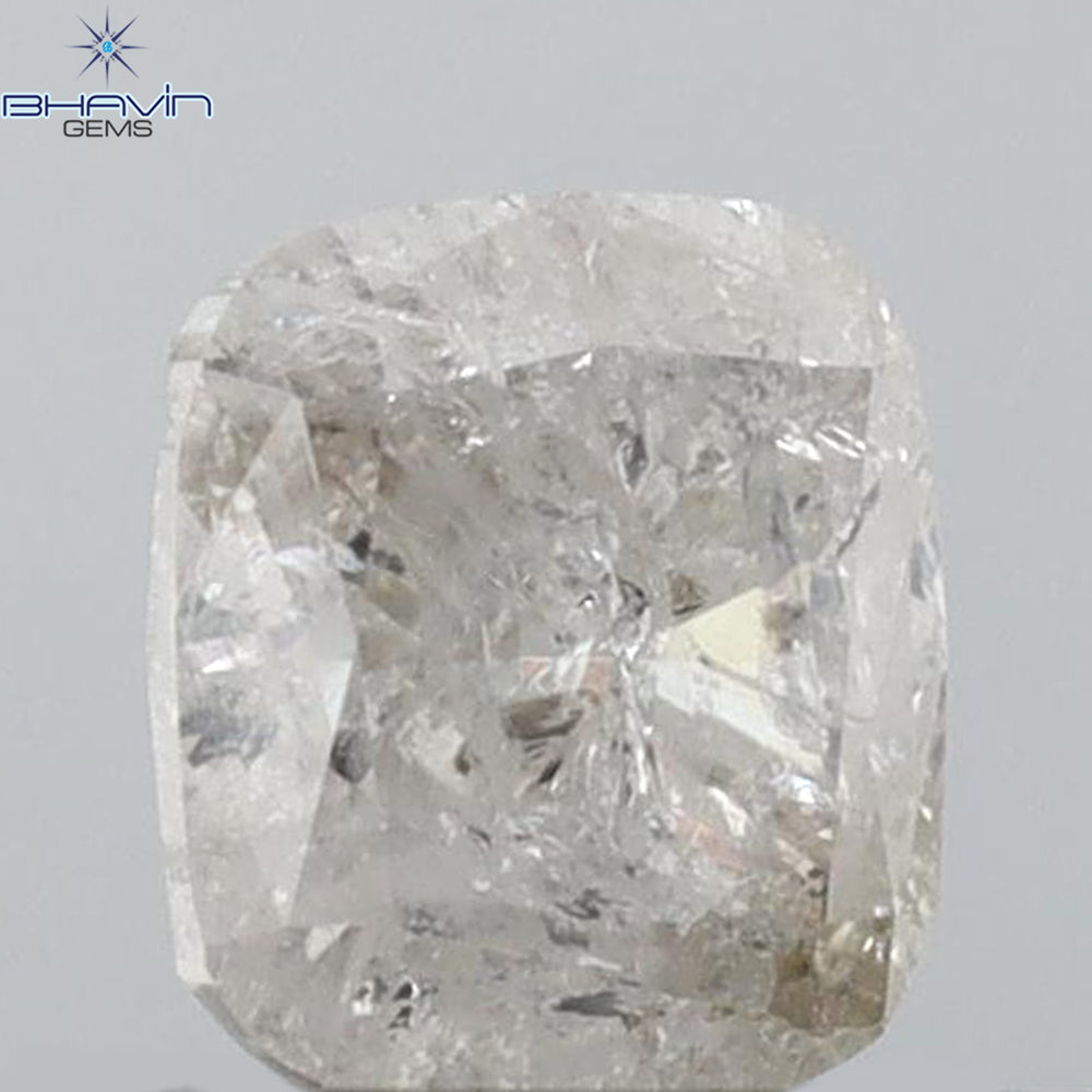 0.05 CT クッションシェイプ 天然ダイヤモンド ピンクカラー VS2 クラリティ (2.28 MM)
