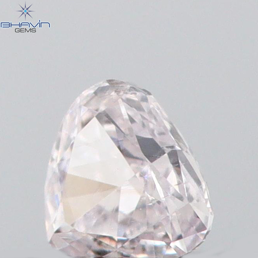 0.08 CT Heart Shape Natural Diamond Pink Color SI1 Clarity (2.67 MM)